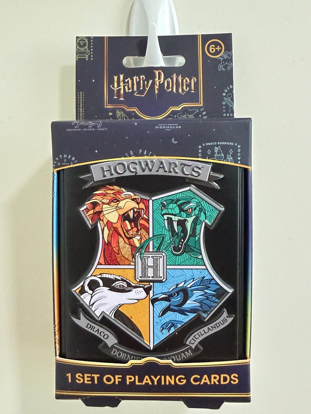 Warner Bros. Hogwarts Crest Playing Cards - Multi-Color
